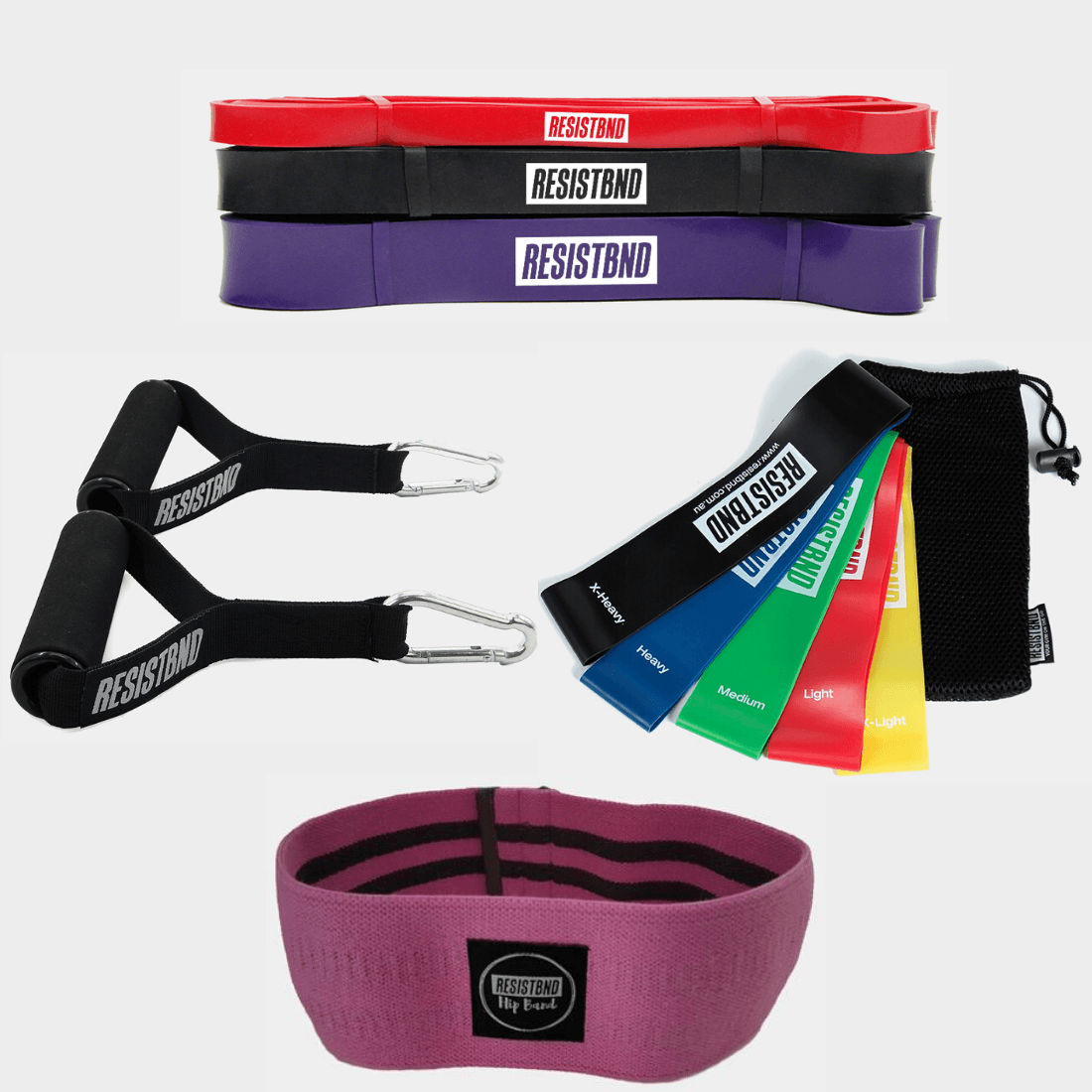 Resistance Bands - Home Workout Resistance Bands Bundle