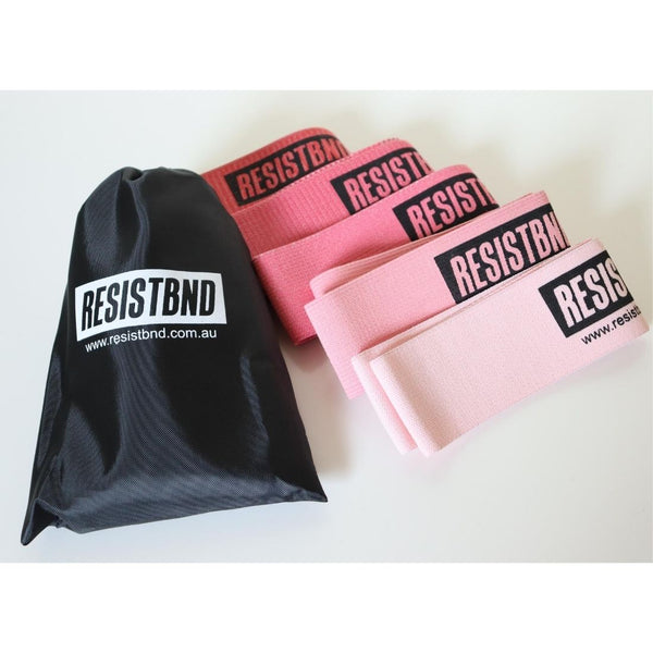 Resistance Bands - Fabric Booty Bands - 5 Pack